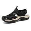 Fashion Breathable Men Walking Sandals Handmade Flats Casual Shoes All-match Men's Luxury Sandals Stylish Mens Hollow Out Loafers Hombre