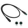 1 Pieza Accesorios para Bicicleta Eléctrica Cable de Extensión de 5 Pines M8 Para Pantalla Ebike Uart Conector Macho/Hembra Cable Ebike