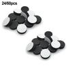 Round Flower Pot Feet Self-adhesive 24/60pcs Desk Pad