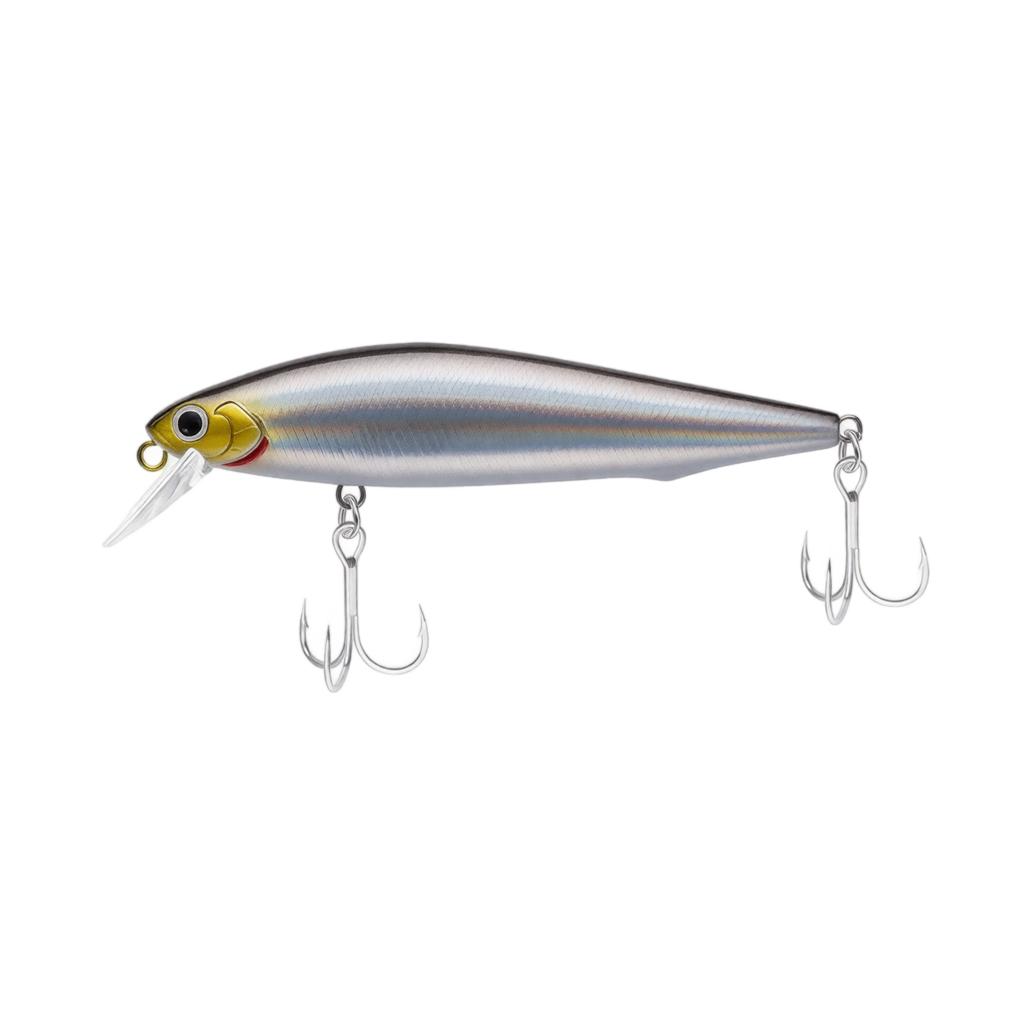 9cm Fishing Lure Minnow with Blood Groove Hooks Hard Bait for Long Cast Sinking and Floating Fishing for Bass Pike Perch and Other Predatory Fish 10g