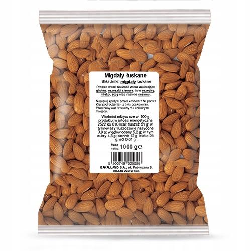 Shelled Almonds 1Kg Bakalland