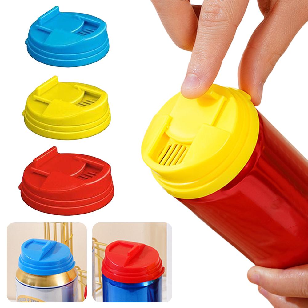 Multifunctional Sodas Can Lids Reusable Leakproof Fresh-Keeping Drinks Beer Soda Can Covers For Home Kitchen Soda Beer Juices