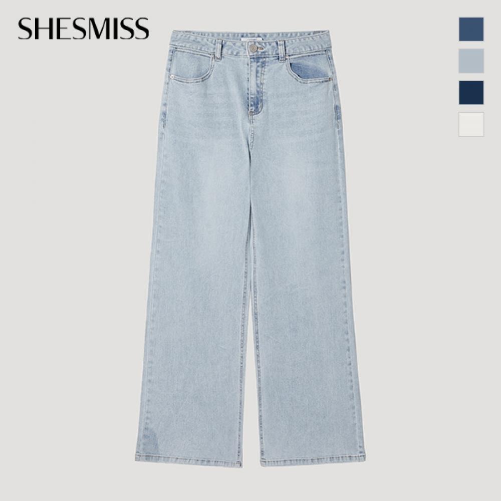 [ShS S miSS] baSic Wide Denim pantS SSlp22080