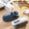 USB-Aufladung Mini-Verschweißgerät Handheld-Plastiktüten-Verschweißgerät 2In1 Heißsiegelmaschine für Snacks, Obst, Gewürze, Beutel