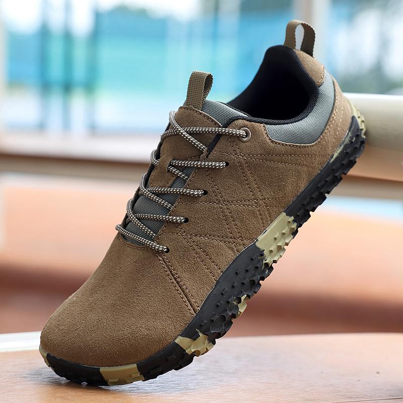 Outdoor Men's Barefoot Shoes Comfort Women Casual Shoes Zero Soles Wide Toe Walking Shoes Lightweight Breathable Climbing Shoes