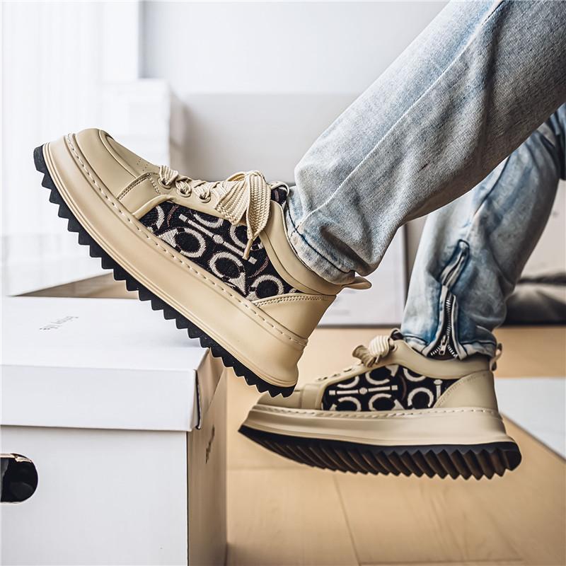 Pánské boty, značkové, nové, trendy, módní, všestranné, nízké, pro volný čas, sportovní, vysoce kvalitní, na palubovce