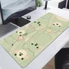 Cute Bunny Mouse Pad Purple Flower Large Gamer Mousepad Keyboard Mat XXXL Mouse Mats Kawaii Rubber Desk Pad Xcm Desk Rugs