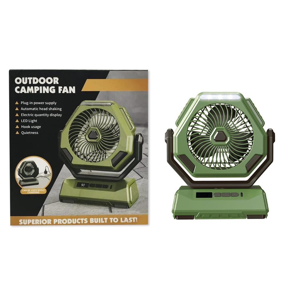 

Солнечный кемпинговый фонарь с вентилятором, складная портативная настольная лампа, 4 скорости, аккумуляторная батарея для отключений электроэнергии из-за ураганов, кемпинг на открытом воздухе