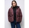Women's Quilted Jacket Street One (A202127) Brown/red