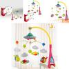 Interactive Baby Crib Mobile Hanging Toy Rotating Soothing And Developmental