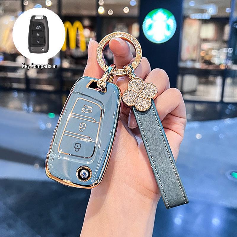 Hyundai Key Case for Ix35, Langdong, Mingtu, Lingdong, Elantra, Yue Dong, Ix25, Reina, Festiva