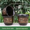Extra Large Durable Plastic Flower Pot with Tray