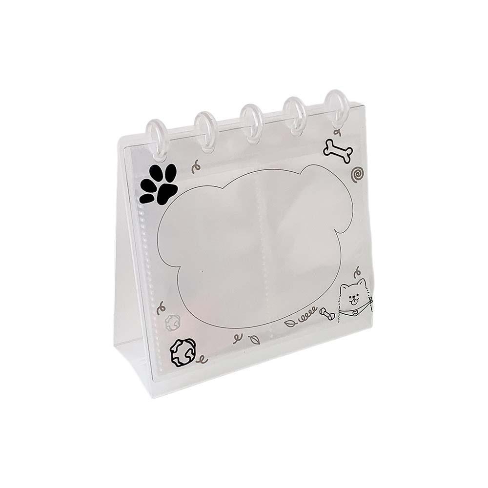 

Cat Dog Flip Up Photocard Holder Love Heart Card Display Rack Photo Album Home Decor Cat Dog