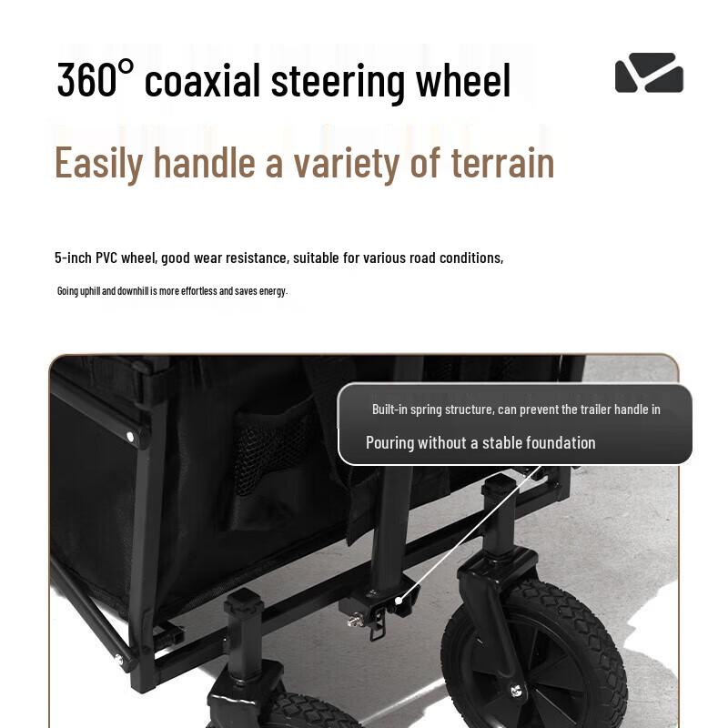 Mobi Garden 100L Folding Camping Cart