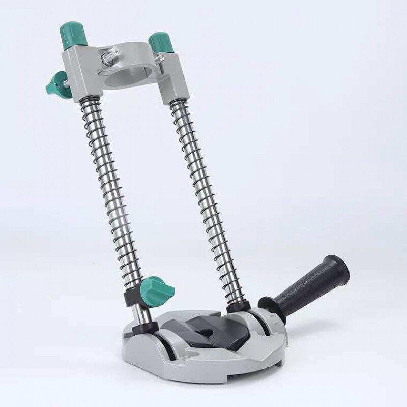 

Tezhong Multifunctional Electric Drill Stand: Adjustable Vertical Positioning Tool for Hand and Lithium Drills.