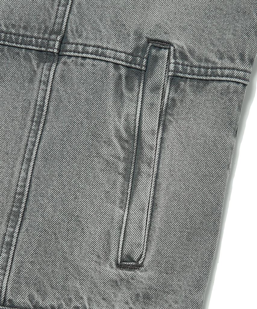 Wkndrs Patch Work Denim Vest (Grey)
