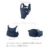 Beren First Set Indigo Blue Baby Carrier Can Be Used from Newborns Baby Carrier with Hip Seat Front of Neck Sitting Ergonomic Mesh Multifunctional