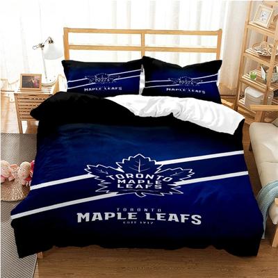 Fashion Casal Eishockey-Bettbezug-Set für alle Jahreszeiten mit Kissenbezug, Heimtextilien, Twin Full Queen King, Kindergeschenk