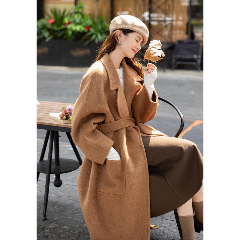 

Mokana Women s Australian Wool Double-faced Coat S