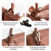Versatile Leather Shoulder Straps for Mini Handbags Easy to Attach Replacement Bag Strap Craft Accessories