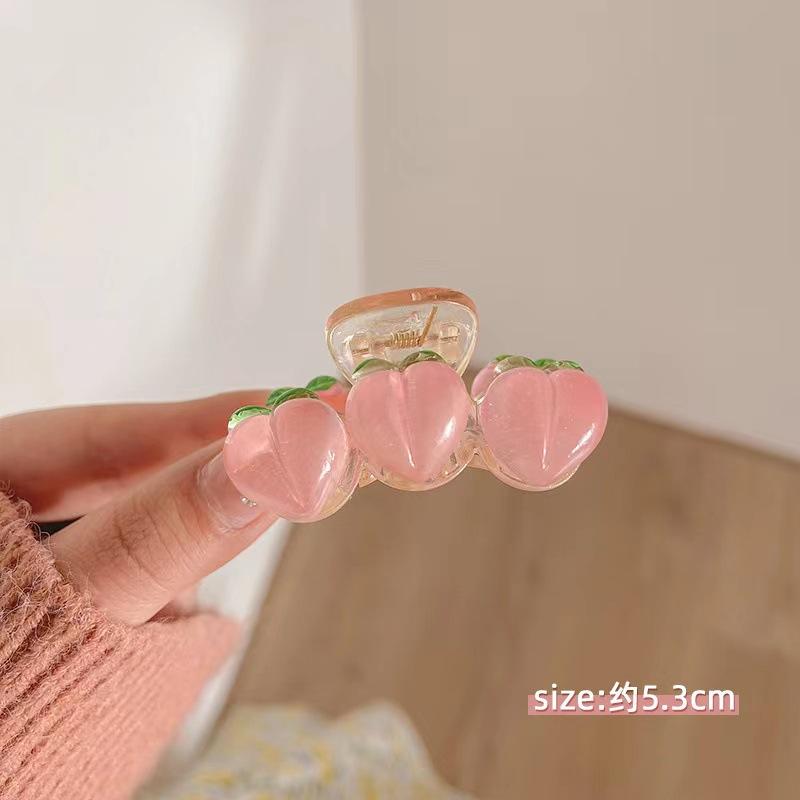 Transparent Cartoon Sanrio Shark Clip Summer Large Kulomie Grab Clip Hairpin Back Head Hair Accessories Headgear Hairpin