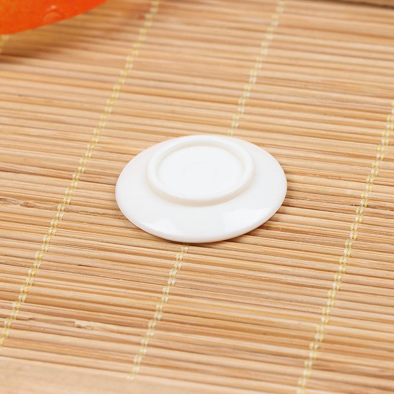 1 Zestaw Wytrzymałych Mini Talerzyków Stołowych Akcesoria do Miniaturowego Domku dla Lalek