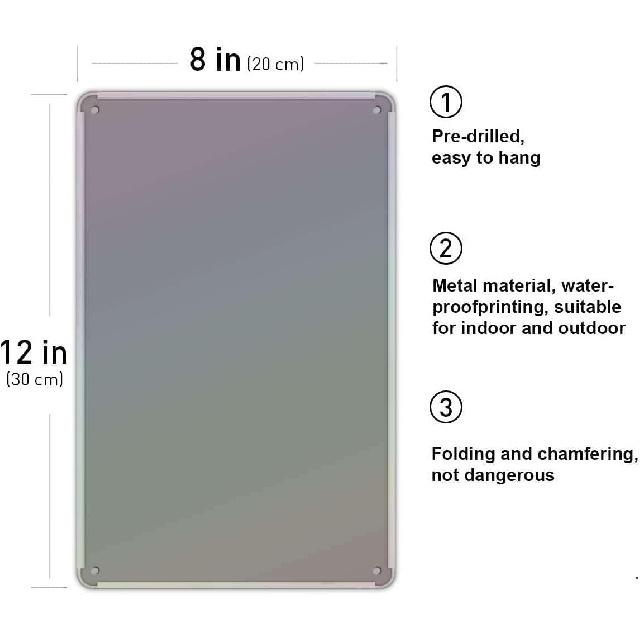 

ALEXXO Wings of Fire Map Metal Tin Sign Dragon Poster Wall Art Plaque Decor for Home Living Room Bar Pub Cafe Club Man Cave 8x12 Inch