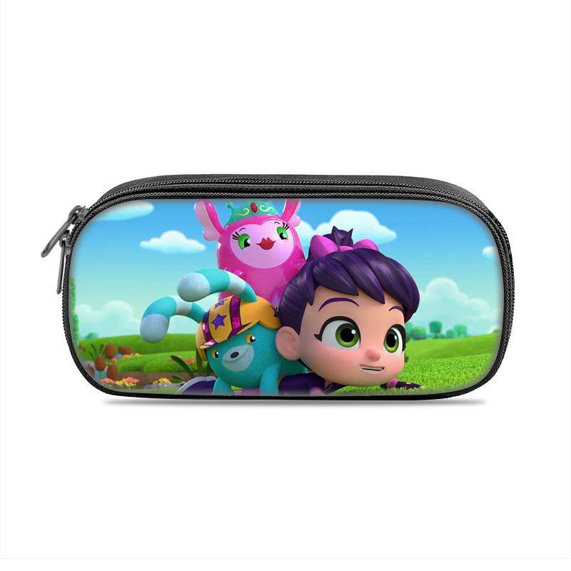 Abby Hatcher Pen Case New Small, Large Capacity, Versatile Cartoon Print Student Boys and Girls Best Birthday Gift for School