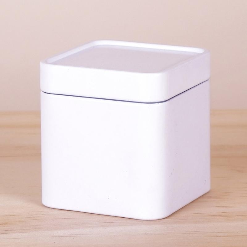 Sealed Black Tea Green Tea Packaging Box Flower Tea Cans Square Candy Cans