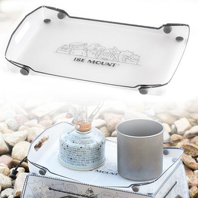 Small Backpacking Table Ultralight Outdoor Fishing Furniture Portable Ultra-Lightweight Mini Dining Table or BBQ Picnic