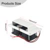 12V Ventilation Kit 12V Exhaust Fan Vehicle Air Circulation Long-lasting Performance Low Power Consumption Reliable