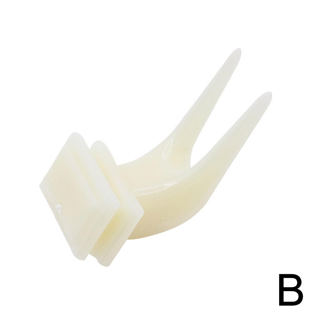 1Pc Fruit Fork Parrot Pet Bird Plastic Food Holder Feeding On Cage for Hamster Rat 2 Size Fruit Fork Parrot Fruit Fork