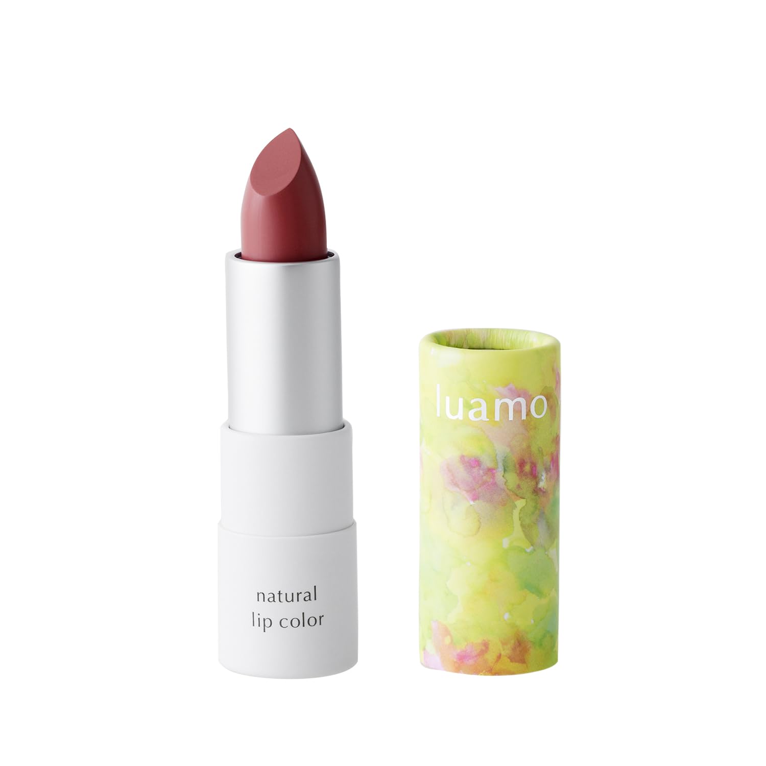 

Luamo Natural Lip Pink Beige Tar Color, [Lipstick] [Organic] [No Dyes]