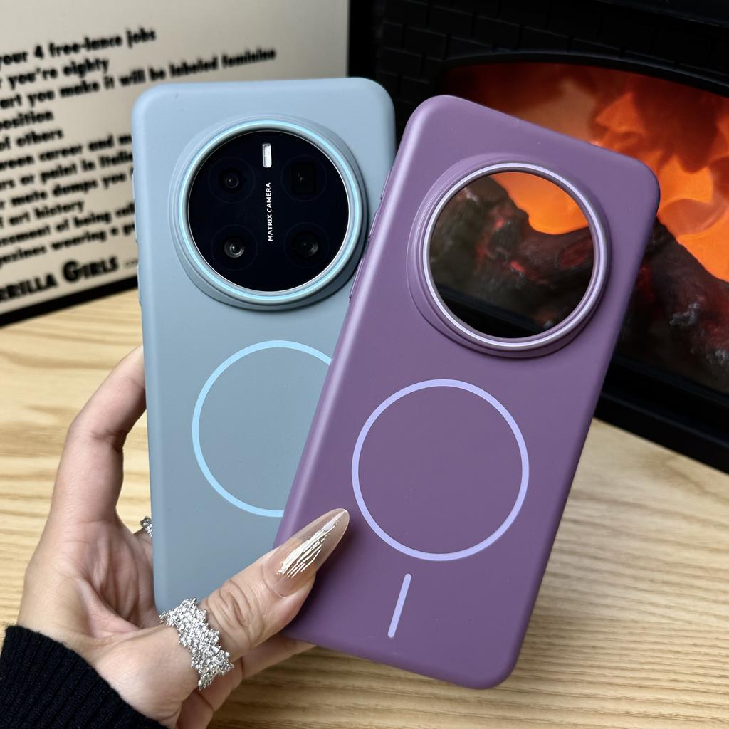 For Magsafe Matte Candy Magnetic Case For Huawei Honor 300 200 100 Magic 7 Pro Nova 13 12 P70 Ultra Mate 70 60 50 Pro Enjoy 70X