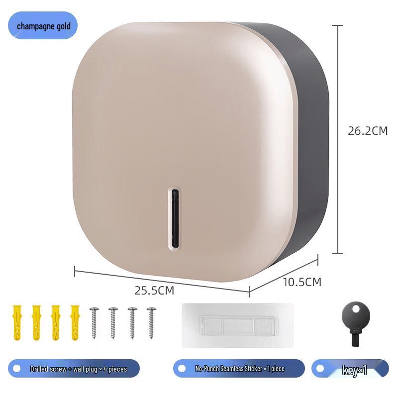 MDNG Wall-Mounted Commercial Jumbo Toilet Paper Dispenser