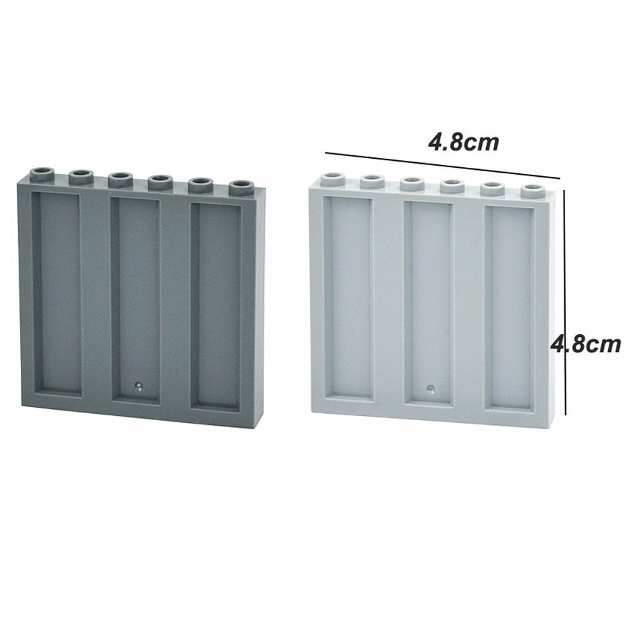 10PCS Compatible 23405 MOC Wall Bricks 1X6X5 DIY Enlighten Block DIY Assembles Particles Educational Creative Plastic Toys