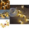 Elegant Lantern Shape Led Fairy String Light For Islam Muslim Home Decor