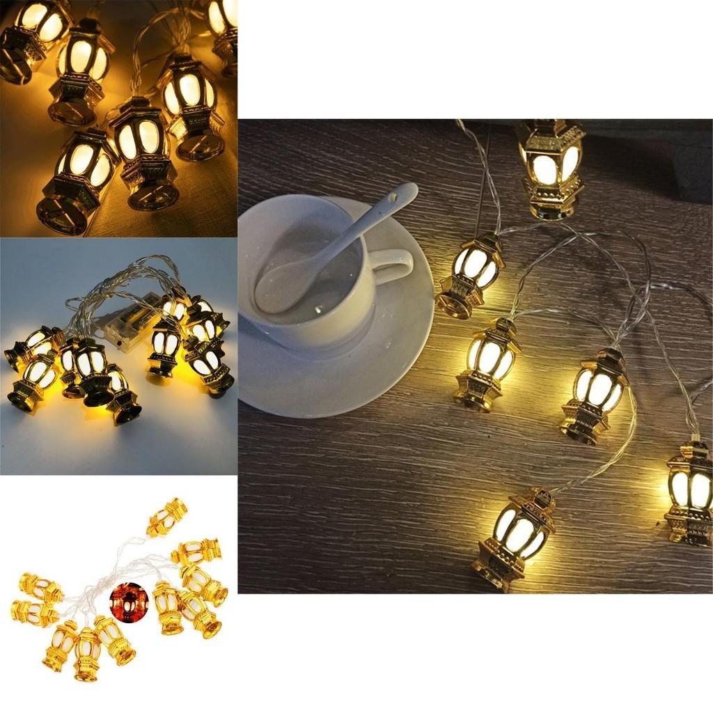 Elegant Lantern Shape Led Fairy String Light For Islam Muslim Home Decor