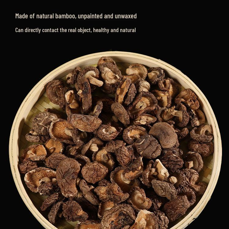 Bamboo Weaving Green Winnowing Basket/Restaurant Sashimi Platter with or without Holes for Drying, Sieving, Tea Sampling, or Decorative Use