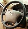 For Land Cruiser Prado 120 Land Cruiser 100 Land Cruiser VXL125 Tacoma Hand-Stitched Genuine Leather Steering Wheel Cover