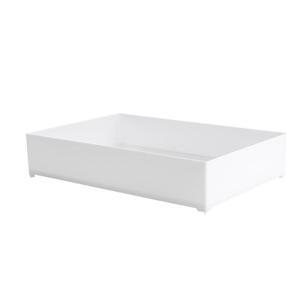 Desktop Storage Box Multifunctional Decorative Large Capacity PP Cosmetics Storage Box Desk Organizer