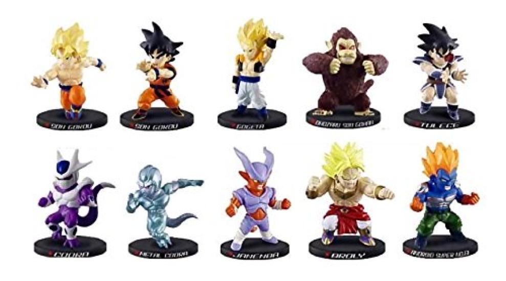 

Dragon Ball Z Deformation Silver Screen Warrior Edition Normal 10 Types