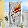 Football Match Progress Beach Towel Super Soft & Absorbent Comfortable Lightweight