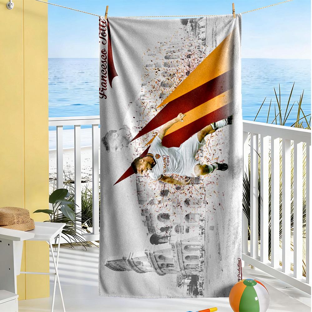 Football Match Progress Beach Towel Super Soft & Absorbent Comfortable Lightweight