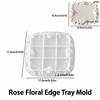 Reusable Jewelry Dish Mold Easy Release Plaster Tray Mold  Trinket Tray Making