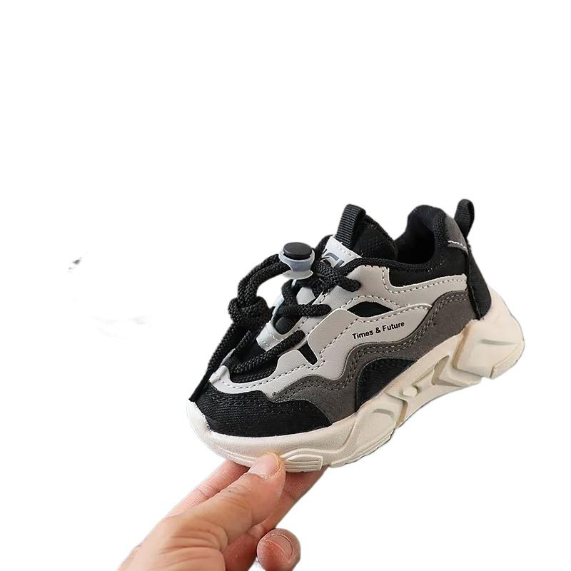 Boys Casual Shoes Girls Sneakers Toddlers Little Kids Fashion Sports Running Shoes Anti-skid Lace-up Classic 21-30 New Trend
