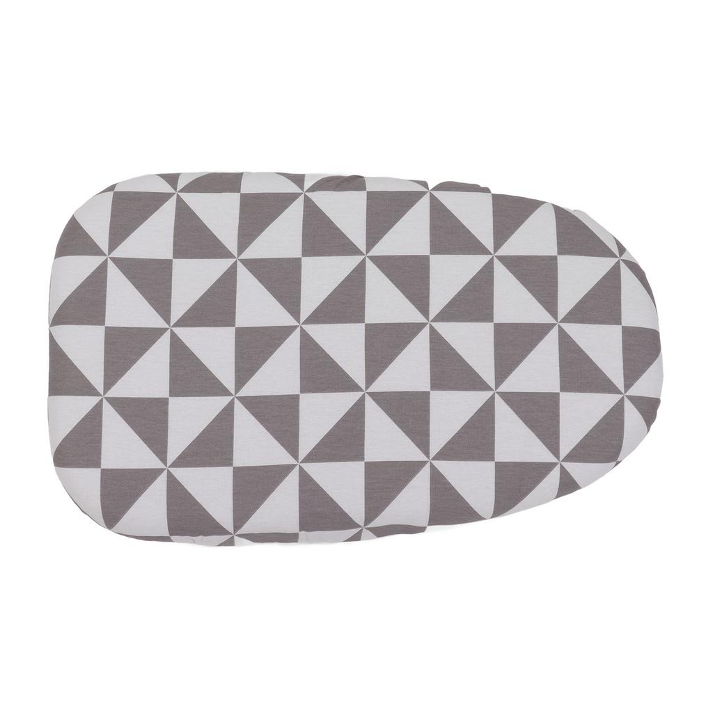 Reise-Tischbügelbrett Tischplatte zum Falten von Kleidung Klappbeine mit Baumwollbezug Einfach Prismatisch