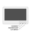 Wireless Weather Station Barometer Color LCD Screen Temperature Humidity Meter Freezing Point Reminder Rainproof Forecast Sensor