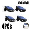 1-4PC Solar LED Light Outdoor Motion Sensor Decoration Monitoring Light Balcony Waterproof Spotlight 4LED Solar Garden Lighting