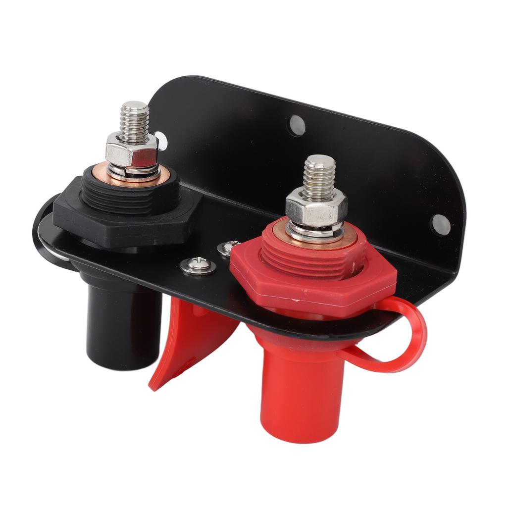 DC 12V Car Remote Battery Terminals M10x2 Battery Jump Post Relocation Kit for UTV ATV Car Trucks RV Tractor Mower